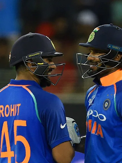 Sharma, Dhawan move up, Rashid becomes top-ranked all-rounder