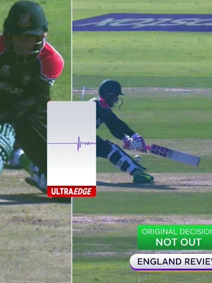England review and grab the big wicket of Mushfiqur Rahim