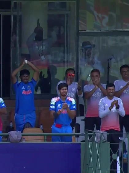 Vaibhav Sooryavanshi with a Spectacular Six vs. England