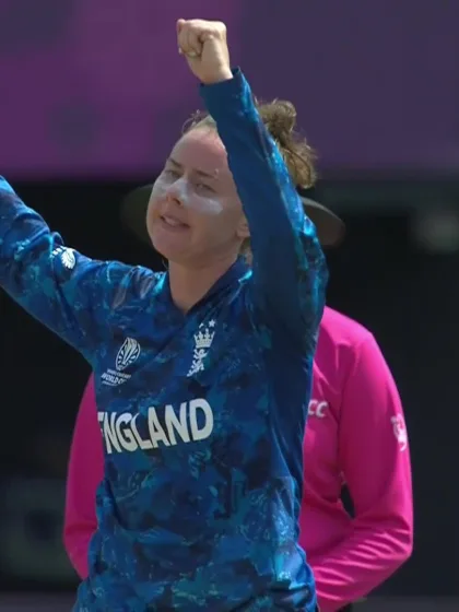 Izzy Gaze - Wicket - England Women vs New Zealand Women