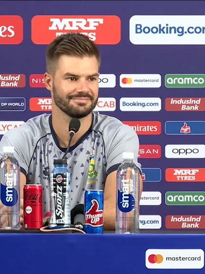 Aiden Markram (South Africa player) pre-match Press Conference - 23rd October 2023