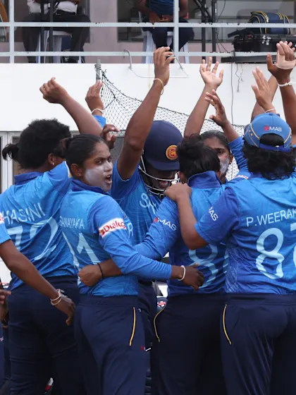 Sri Lanka make it three in three in ICC Women's T20 Commonwealth Games Qualifier.
