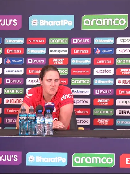 11 February - Paarl - England player Nat Sciver-Brunt post-match press conference