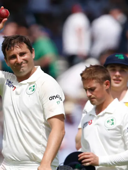 Ireland claim initiative on bowler’s day out at Lord’s