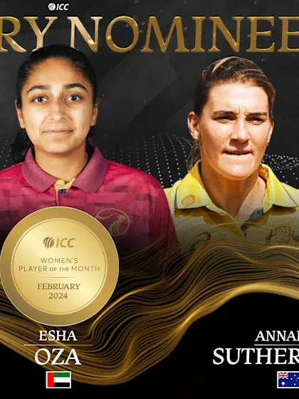 ICC Women’s Player of the Month nominees for February 2024 revealed