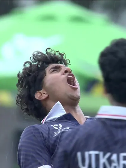 Vedant Trivedi with a Batting vs. USA