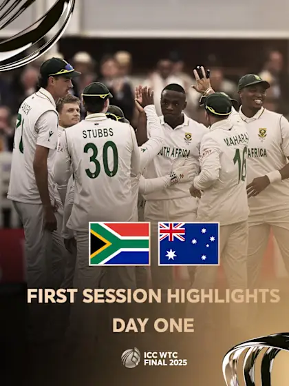 Logo of Proteas in command early against Australia | Day 1, Session 1 Highlights | WTC25 Final