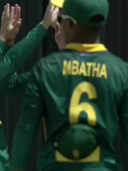 Simba Mbaki - Wicket - South Africa vs Tanzania