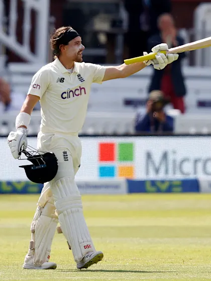 Rory Burns century, Tim Southee's five-for headline the action on day four