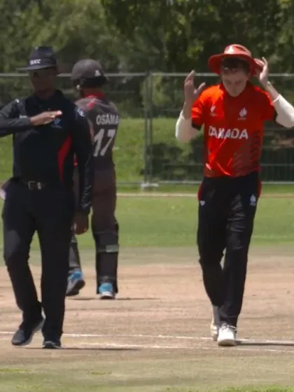ICC U19 CWC: UAE v CAN – Sharafu's unbeaten 65 takes UAE to 174