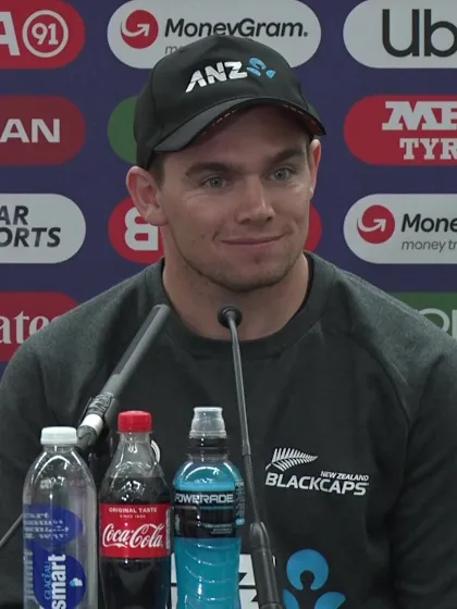 4 June - Oval - New Zealand player Tom Latham pre-match press conference