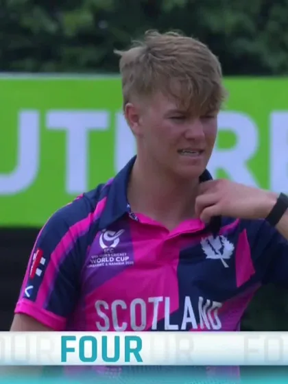 Ben Mayes with a Four vs. Scotland