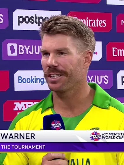 Player of the Tournament: David Warner | T20 World Cup 2021
