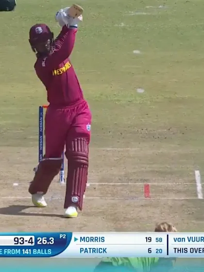 ICC U19 CWC: SA v WI – Morris stands and delivers