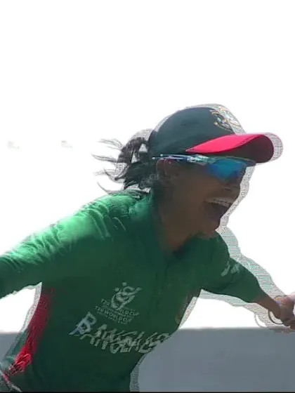 Wicket - Claire-Moore - Australia U19s Women v Bangladesh U19s Women ICC U19W T20WC 2023