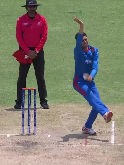 ICC U19 CWC: SA v AFG – Brett hits the first six of the march