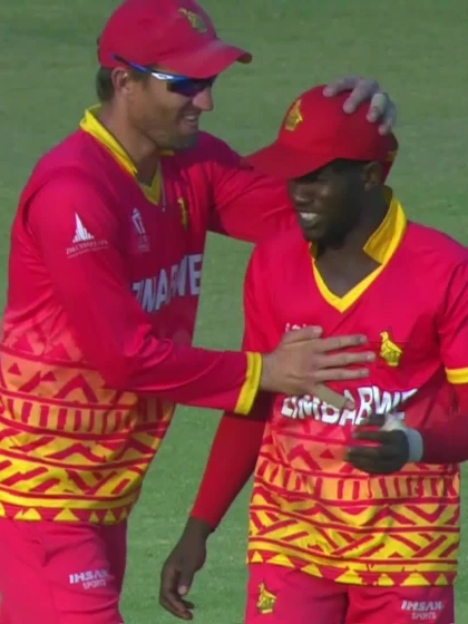 Logo of Muhammad Naseem - Wicket - Zimbabwe vs Oman