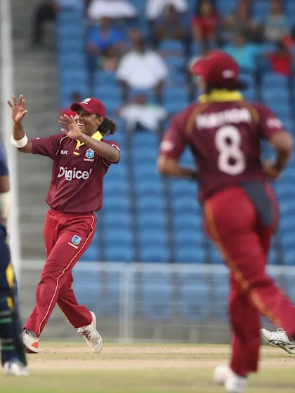Fletcher, Anisa star in easy win for Windies