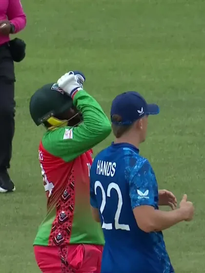 Tatenda Chimugoro - Wicket - England vs Zimbabwe