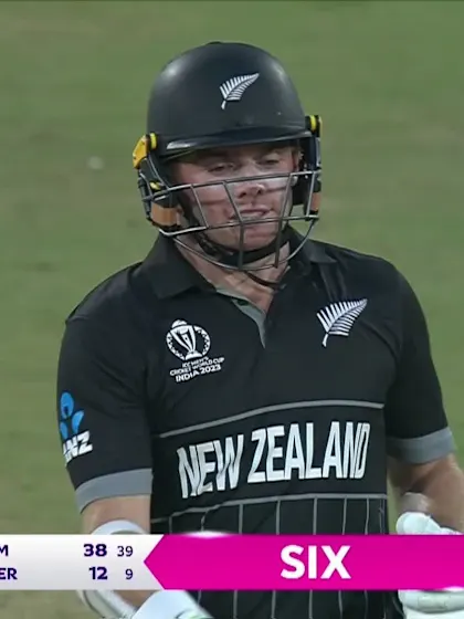 Tom Latham - Six - New Zealand vs Netherlands