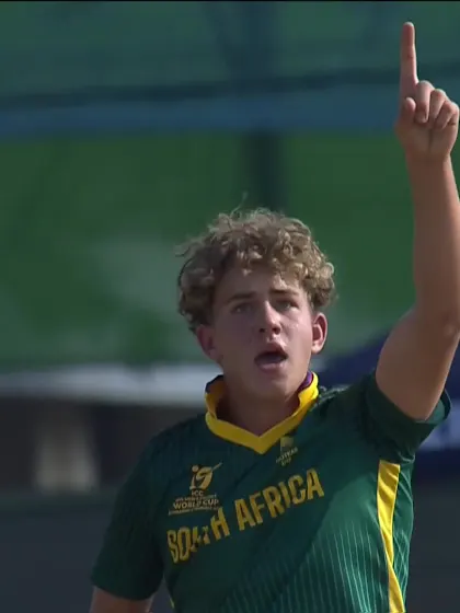 Kavija Gamage - Wicket - South Africa vs Sri Lanka