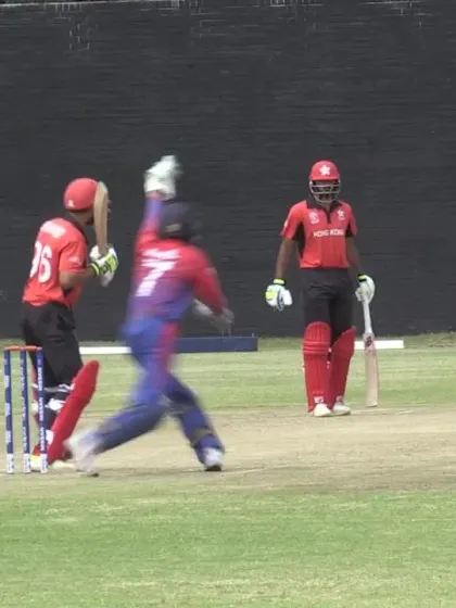 Wickets tumble as Hong Kong lose 4 for 32