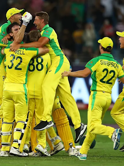 The moment Australia won the T20 World Cup 2021