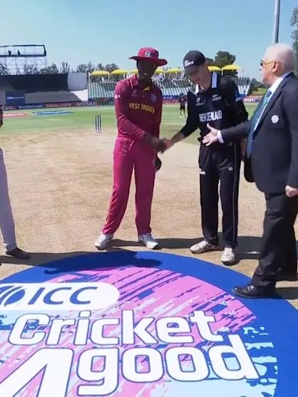 ICC U19 CWC: WI v NZ – West Indies opt to bat at the toss