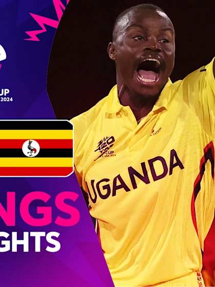 Uganda bowlers shine in Guyana | Innings Highlights | T20 WC 2024