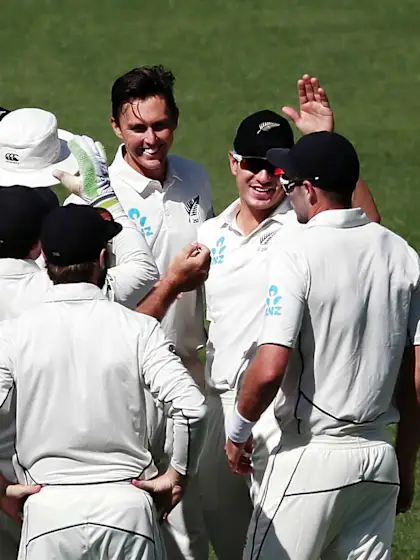 New Zealand in the pink as Boult and Williamson excel