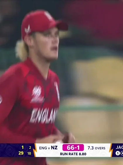 Finn Allen - Wicket - England vs New Zealand