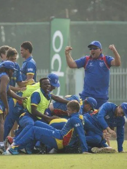 Namibia knocks South Africa out, reaches Super League
