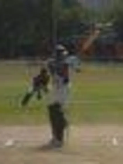 Barramundis hold practice match on turf wicket.