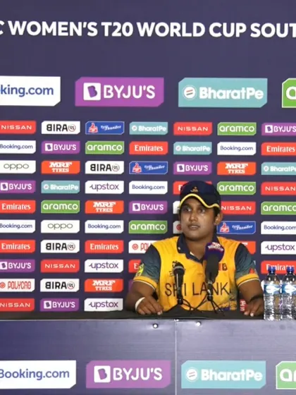 16 February - Gqeberha - Sri Lanka Captain Chamari Athapaththu post-match press conference