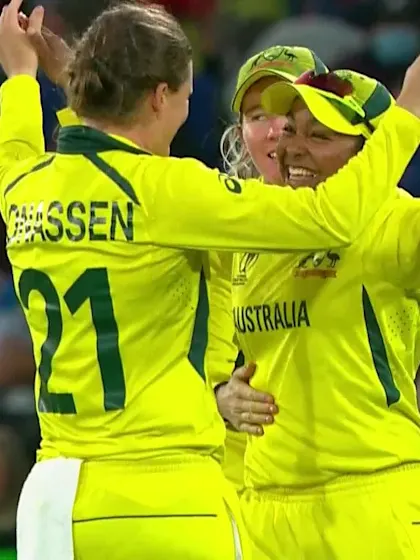 Logo of WICKET: Jones out to a quality catch by Alana King