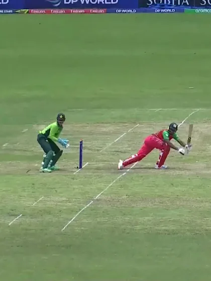 T Chimugoro with a Four vs. Pakistan