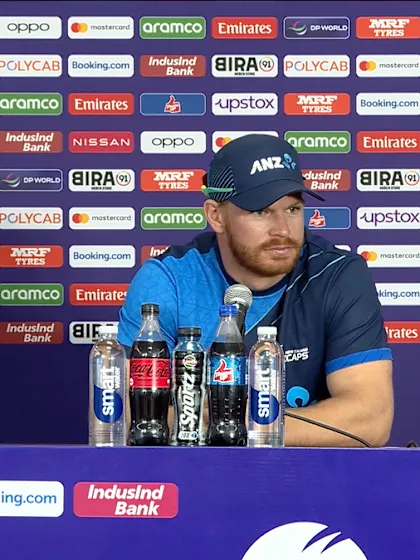 Glenn Phillips (New Zealand player) pre-match Press Conference - 8th October 2023
