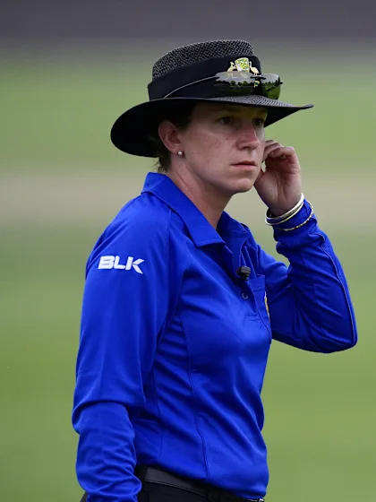 Claire Polosak set to create history by becoming first woman umpire to stand in a men's ODI