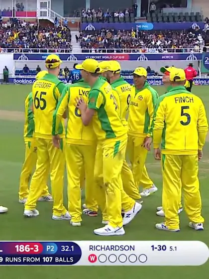 Logo of CWC19: SL v AUS - Karunaratne falls three short of a century