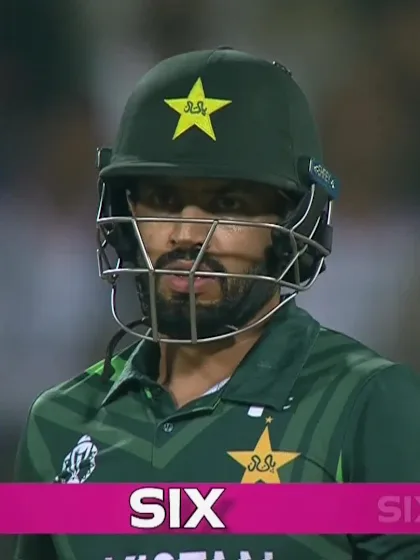 Mohammad Nawaz - Six - Australia vs Pakistan