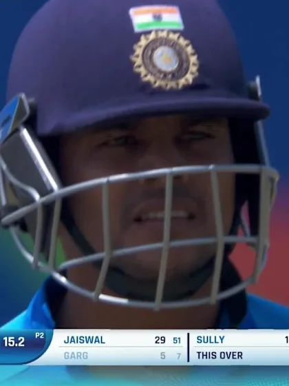 ICC U19 CWC: IND v AUS – Sully cleans up India captain Garg