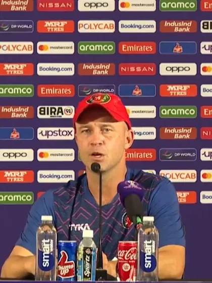 3 November - Lucknow - Afghanistan Head Coach Jonathan Trott post-match press conference