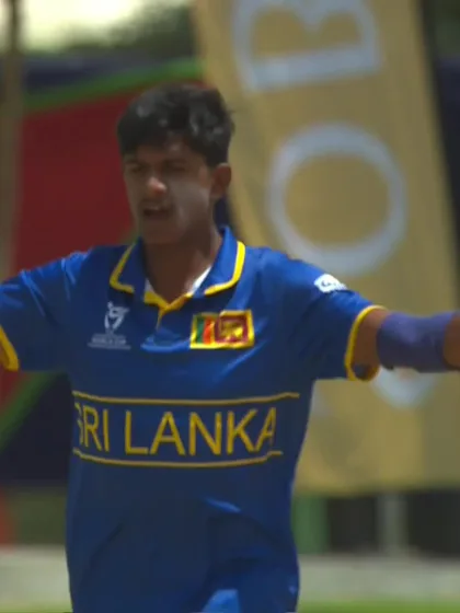 Freddie Ogilby - Wicket - Sri Lanka vs Ireland