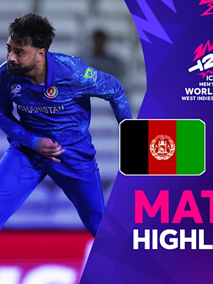 Afghanistan make it to round two after a comprehensive win over PNG | Match Highlights | T20WC 2024