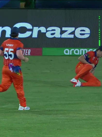 Logo of Charith Asalanka - Wicket - Sri Lanka vs Netherlands