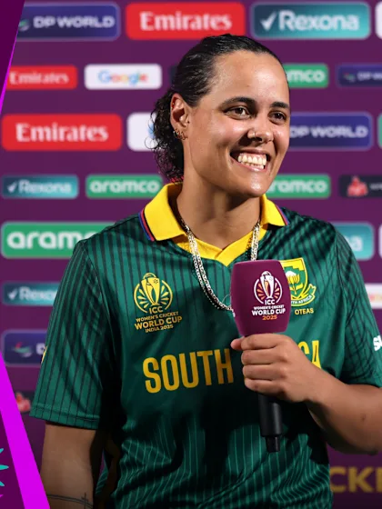Chloe Tryon believes gap is closing | Post-match Press Conference | CWC25