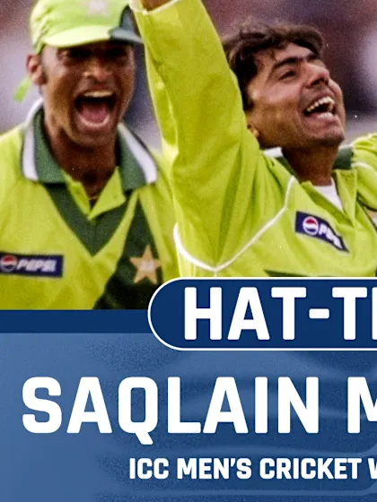 World Cup Hat-Tricks: Saqlain Mushtaq | CWC 1999