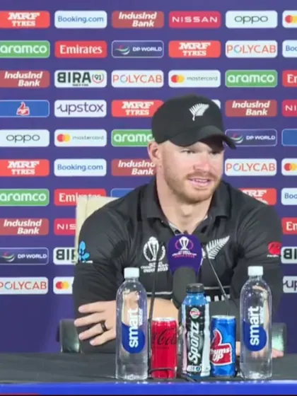 Glenn Phillips (New Zealand player) post-match Press Conference - 1st November 2023