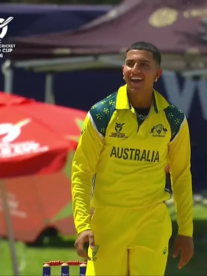 Enathi Kitshini - Wicket - Australia vs South Africa