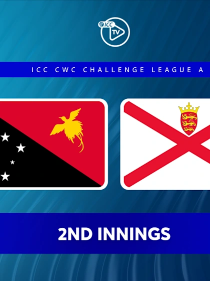 REPLAY: Papua New Guinea v Jersey (2nd Innings)
